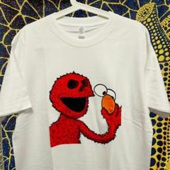 仮面エルモ 半袖 Tシャツ 夏 新品 お洒落 XL 2XL ホワイト