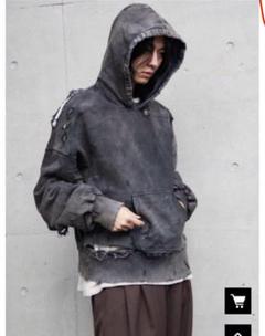 ANCELLM AGING CRASH HOODIE