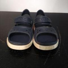 VMPD7-61-14 crocs ネイビー サンダル 子ども用 夏