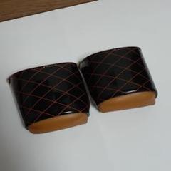 【お買い得!】雨カバー つま先 下駄用 菱形格子模様