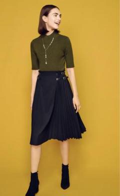 新品未使用FOXEY Lafayette Skirt 40 ブラックブラック