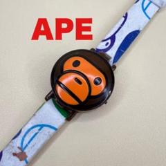 APE 時計　デジタル　エイプ