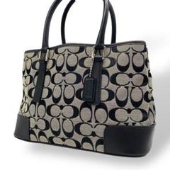 COACH バッグ トートバッグ 鞄 ハンドバッグ PVC レザー 革 中古 COACH】 コーチ トートバッグ ハンドバッグ レザー ショルダー