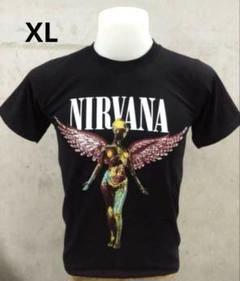 新品　NIRVANA ニルヴァーナ　XLサイズ バンドTシャツ　ロックのサムネイル