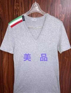 DOLCE & GABBANA グレー Vネック Tシャツ USA-XS