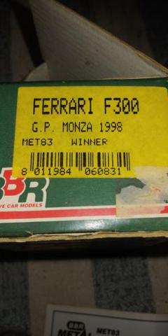 BBR1/43Ferrari F300 GP. Monza 1998 MET83 - メルカリ