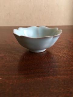 ［特上品］［物故］島田幸一 倣汝窯輪花盃 特上品］［物故］島田幸一 倣汝窯輪花盃 - メルカリ