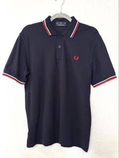 FRED PERRY （イングランド製）M12 半袖 ポロシャツ ネイビー
