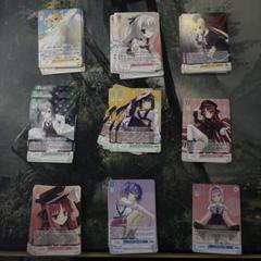 ヴァイスシュヴァルツ トレーディングカードRR9種セット ヴァイスシュヴァルツ トレーディングカードRR9種セット