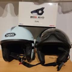 SHOEI BARKIN ヘルメット2個 セナ20s EVO付き SHOEI BARKIN ヘルメット2個 セナ20s EVO付き - メルカリ