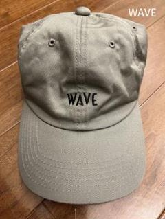 WAVE LOWCAP ロゴ刺繍 キャップ グレー