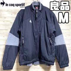 良品 ルコックゴルフ フリース ナイロン 裏起毛 切替し M ジャケット