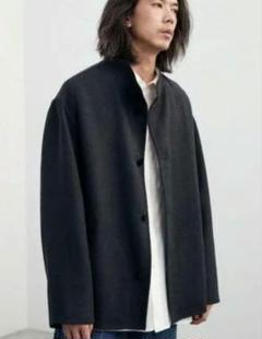 2025年最新】lidnm wool milled rever blousonの人気アイテム