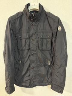 ロッキーさん専用　MONCLER ブラック ナイロンジャケット Moncler ブラック ナイロンジャケット - メルカリ