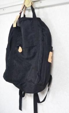 新品 アースメイド リュック 黒 ナイロン チャイルドウーマン