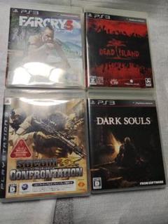 PS3ゲーム　４本セットのサムネイル