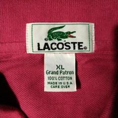 LACOSTE　ラコステ　ポロシャツ　USA製 未使用品　92年製
