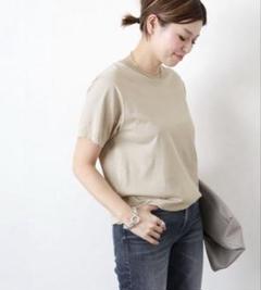 新品 EVERYDAY I LIKE. テレコ Tシャツ ドゥーズィエムクラス ドゥーズィエムクラス EVERYDAY テレコ Tシャツ リブTシャツ