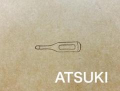 消しゴムはんこ。体温計のサムネイル