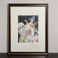 ジャン・ジャンセン「親子」リトグラフ 直筆サイン 版画 絵画 ジャン・ジャンセン「母と子」リトグラフ :: 絵画買取・販売