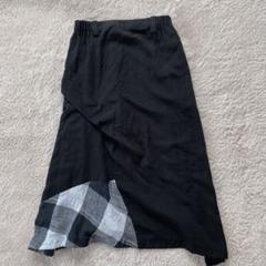 センソユニコ　m-mefu（エムメフー）　スカート　美品 美品】sensounico mefu 芽風 変形ロングスカート｜Yahoo!フリマ