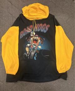 ルーニーティーンズ 90s 長袖Tシャツ フード付き パーカー US製
