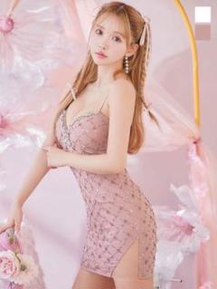 ビジュースパンコールキャミソールドレス/キャバドレス　JEWELS sugar 新品未使用】JEWELS ビジュースパンコールキャミソールドレス