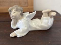 リヤドロ かわいいひと休み「天使」置物
