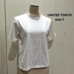 UNITED TOKYO 日本製 モックネック Tシャツ レディース 1