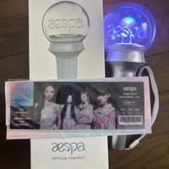 aespa ペンライト ショーケース ペンライトアクセサリー aespa初来日イベント『aespa JAPAN PREMIUM SHOWCASE 2022