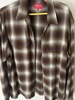 Shadow Plaid Flannel Zip Up Shirtのサムネイル