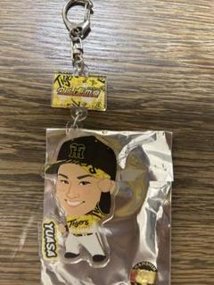 新品未使用　阪神タイガース　湯浅京己　ストラップ　キーホルダー　ヘアゴム　グッズ 新品未使用 阪神タイガース 湯浅京己 ストラップ キーホルダー