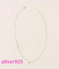 新品【CERCA】SILVER925 デザイン モチーフ ネックレス　ミックス