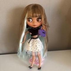 【最終値下げ】アイシードール　④ブラウン&水色髪