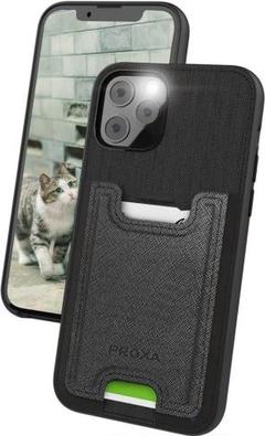 PROXA iPhone13 Pro Max ケース カード収納 ブラック