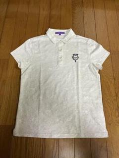 美品。BEAMS GOLF シャドーフラワーポロシャツ。のサムネイル