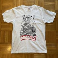 湯の町別府tシャツ　アートtシャツ 　温泉　別府