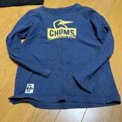 CHUMS ネイビー 長袖カットソー135-145