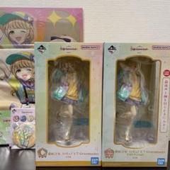 7点セット 学マス 一番くじ ラストワン賞 フィギュア クリアポスター おまけ付 一番くじ 学マスPart2 ラストワン賞 フィギュア 藤田ことね D賞