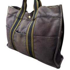 エルメス フールトゥMM キャンバス トートバッグ ハンドバッグ A4対応のサムネイル