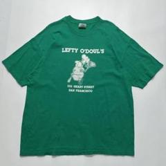 PUFFY 90s ビンテージ　Tシャツ ヘインズ 90s ヘインズ USA製 ビンテージTシャツ XL 緑系 企業 aa6380