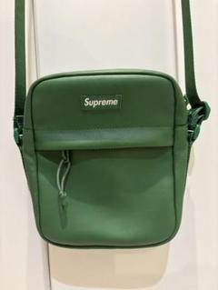 SUPREME shoulder bag Green レザー　シュプリームのサムネイル