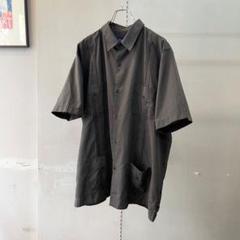 90s キューバシャツ フェードブラック XL