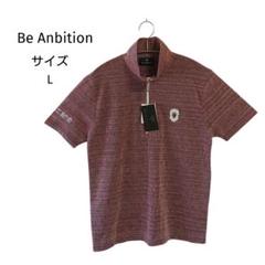 Be Ambitionビーアンビション半袖ハーフジップ スカル/刺繍 Tシャツ