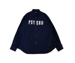 UNDERCOVER x PSYCHO コラボ 比翼ステンカラーコート　訳あり UNDERCOVER x PSYCHO コラボ 比翼ステンカラーコート 訳あり
