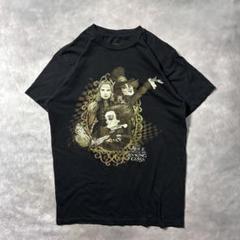P32 古着アリスインワンダーランド　Disney公式Tシャツ　ジョニーデップ