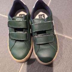 VEJA キッズシューズ グリーン