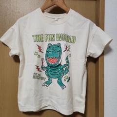 恐竜デザイン Tシャツ THE FUN WORLD　130cm