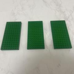 LEGO 緑の基礎板 3枚セット