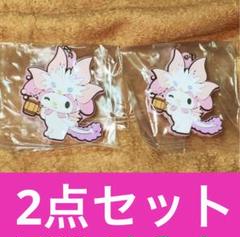 【2点セット】マイメロ　モンハン　カプセルラバーマスコット